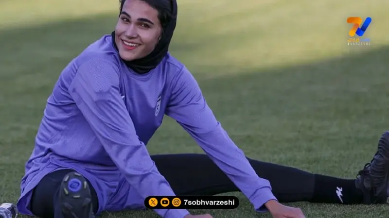گلنوش خسروی؛ جوان‌ترین لژیونر فوتبال زنان ایران که تاریخ‌ساز شد!