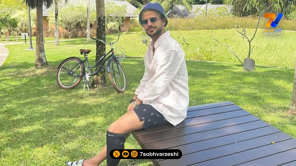 مهدی قایدی در جزیره‌ای رویایی: یوگای ذهنی در استخر روباز که همه را شگفت‌زده کرد!