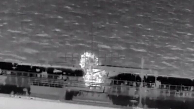 ادعای جنجالی اوکراین: پهپادها نفت‌کش روسیه را در مدیترانه منهدم کردند!