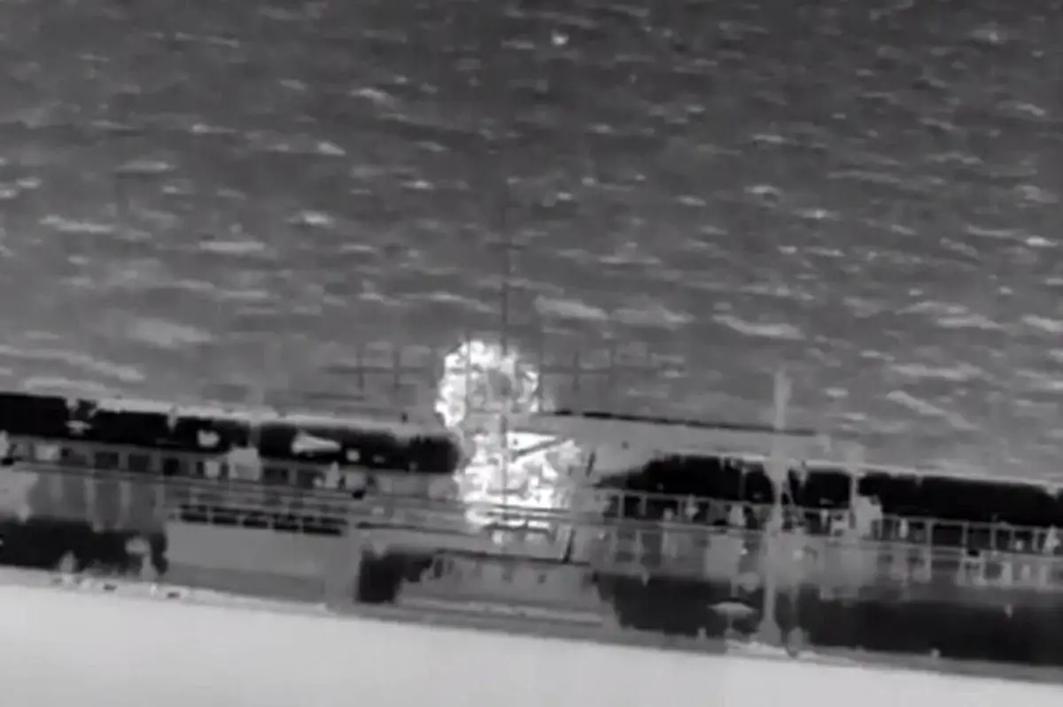 ادعای جنجالی اوکراین: پهپادها نفت‌کش روسیه را در مدیترانه منهدم کردند!