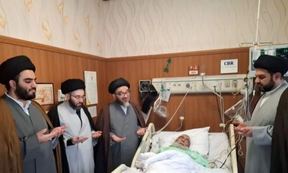 برادر آیت‌الله سیستانی در تهران بستری شد؛ پیام ویژه مرجع عالی‌قدر به او منتشر شد