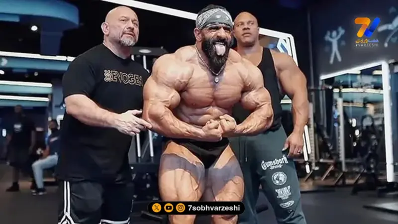 هادی چوپان در دو هفته؛ قهرمان آرنولد کلاسیک با تغییر شگفت‌انگیز بدن!