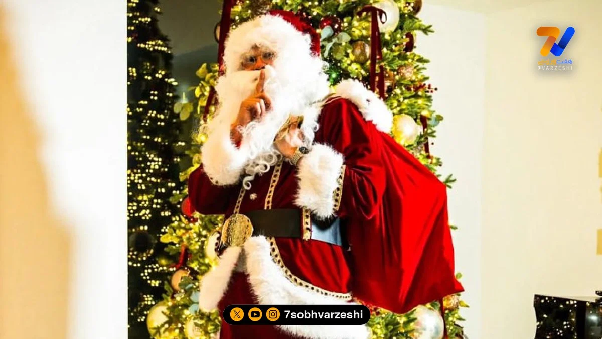 بازیکنان فوتبال چگونه کریسمس را جشن گرفتند؟ لحظاتی متفاوت و دیدنی!