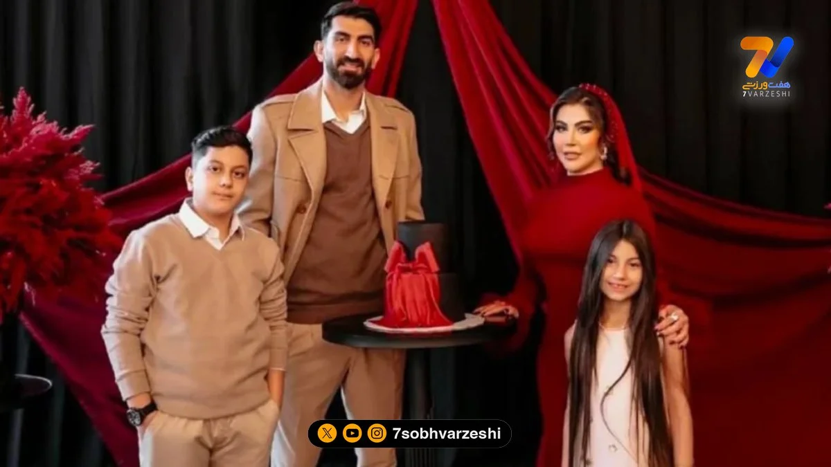 نگاهی به باشگاه بدنسازی خانواده علیرضا بیرانوند در ویلای لوکسش