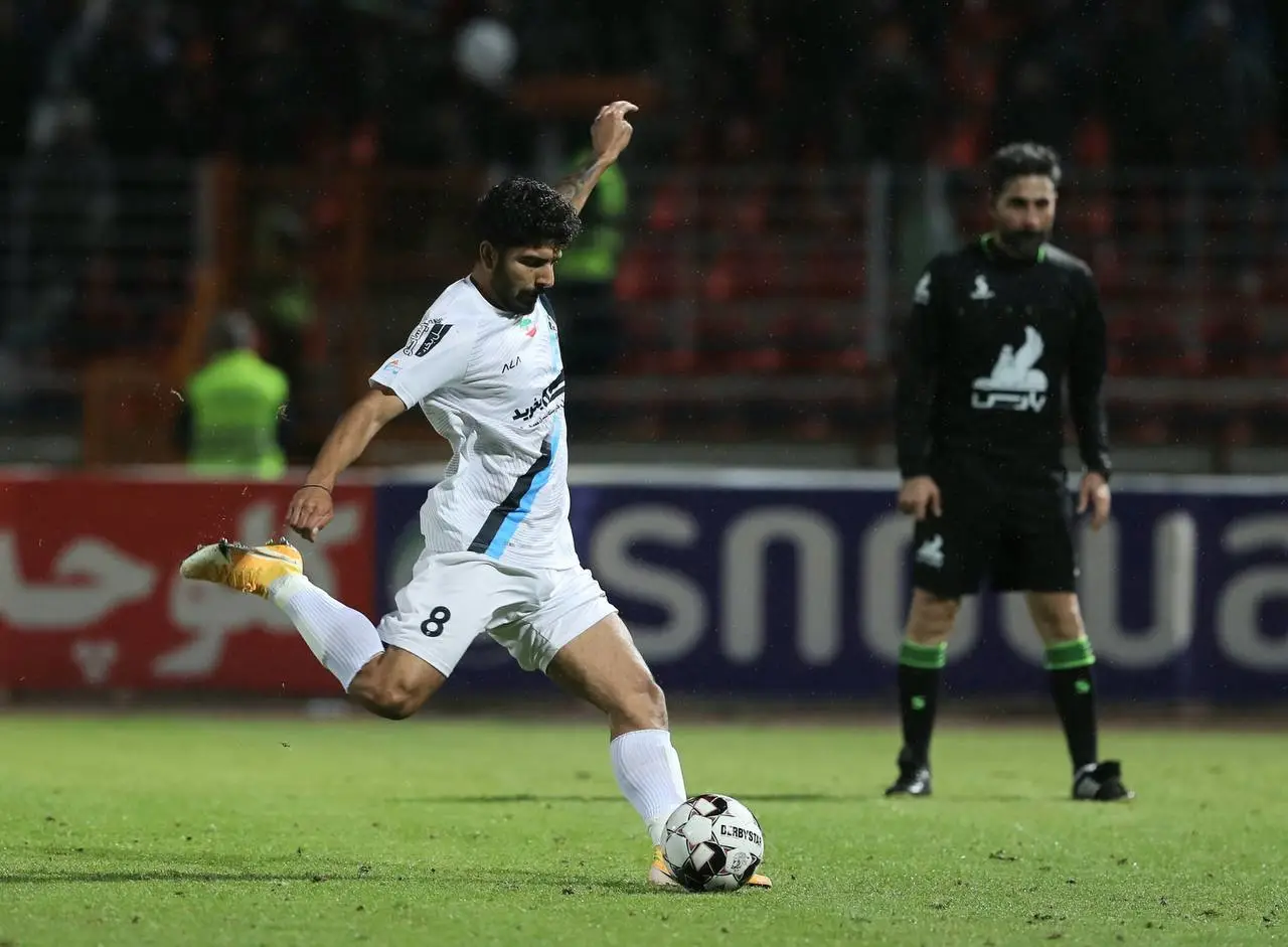 غلامرضا ثابت‌ایمانی، ستاره پاس‌گل‌ساز این بار با گلی تماشایی در جام حذفی درخشید!