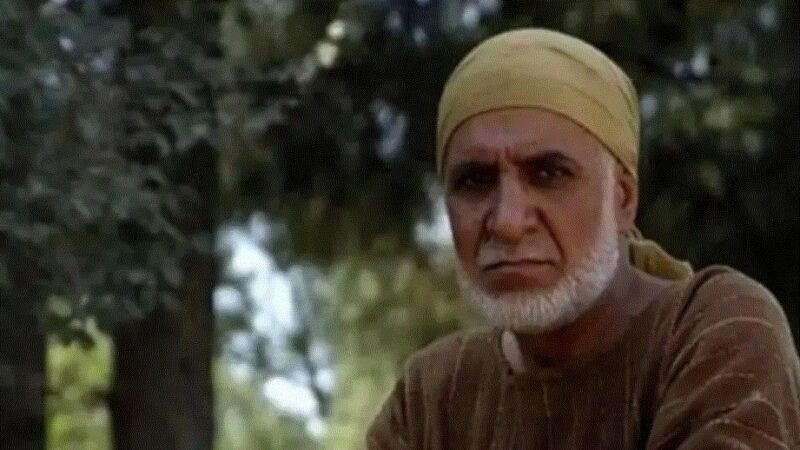«زربی غلام مختار» سریال مختارنامه در 59 سالگی؛ سال 96