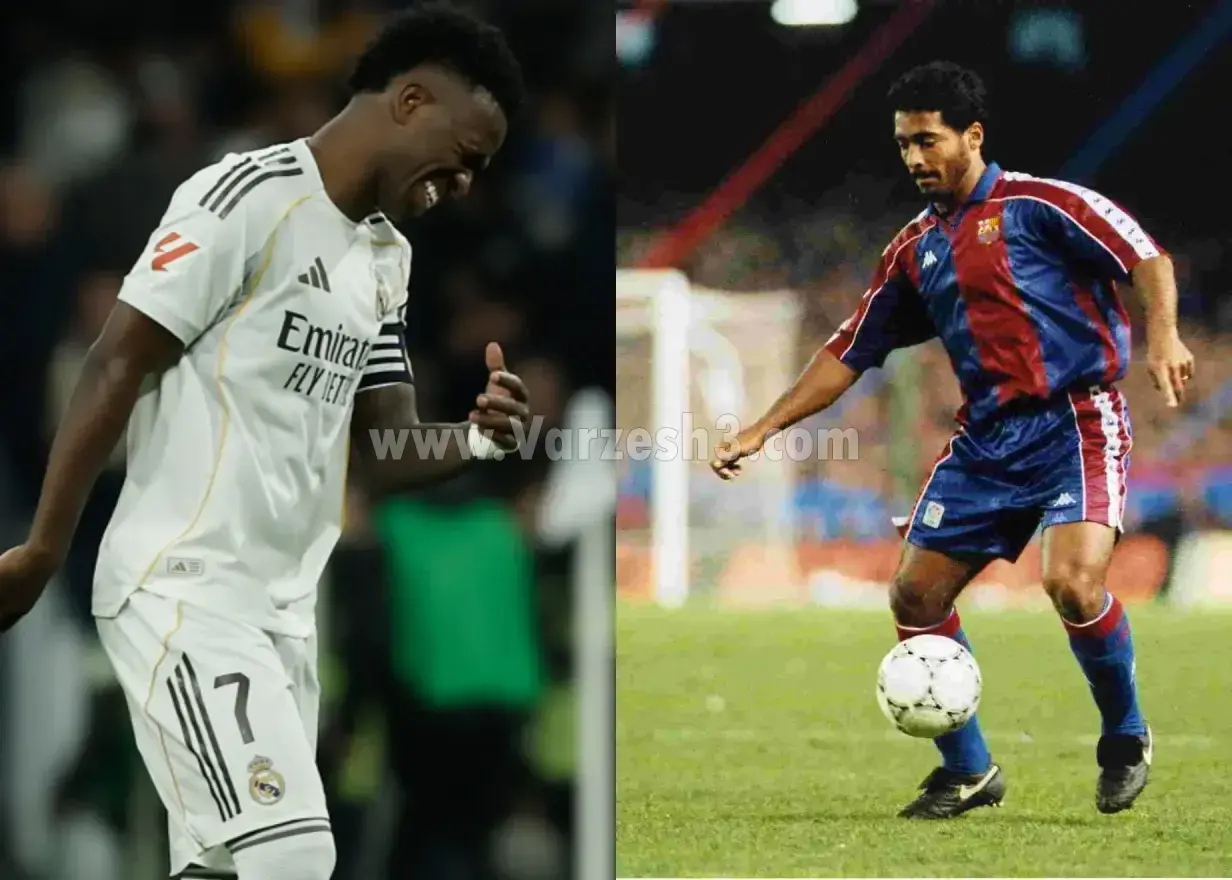 وینیسیوس در سایه امباپه؛ تکرار ناکامی روماریو در رئال مادرید؟