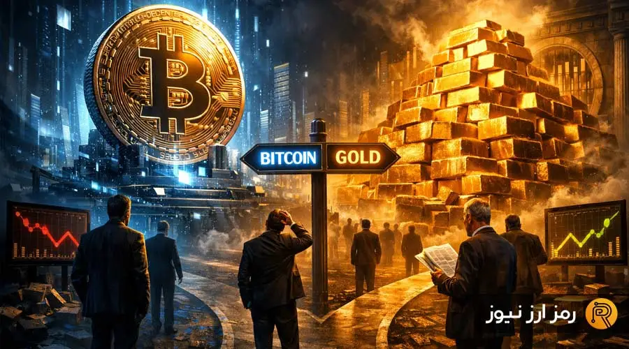 آیا وقت فروش بیت‌کوین و خرید طلاست؟ تحلیلگر برجسته بازار هشدار می‌دهد!