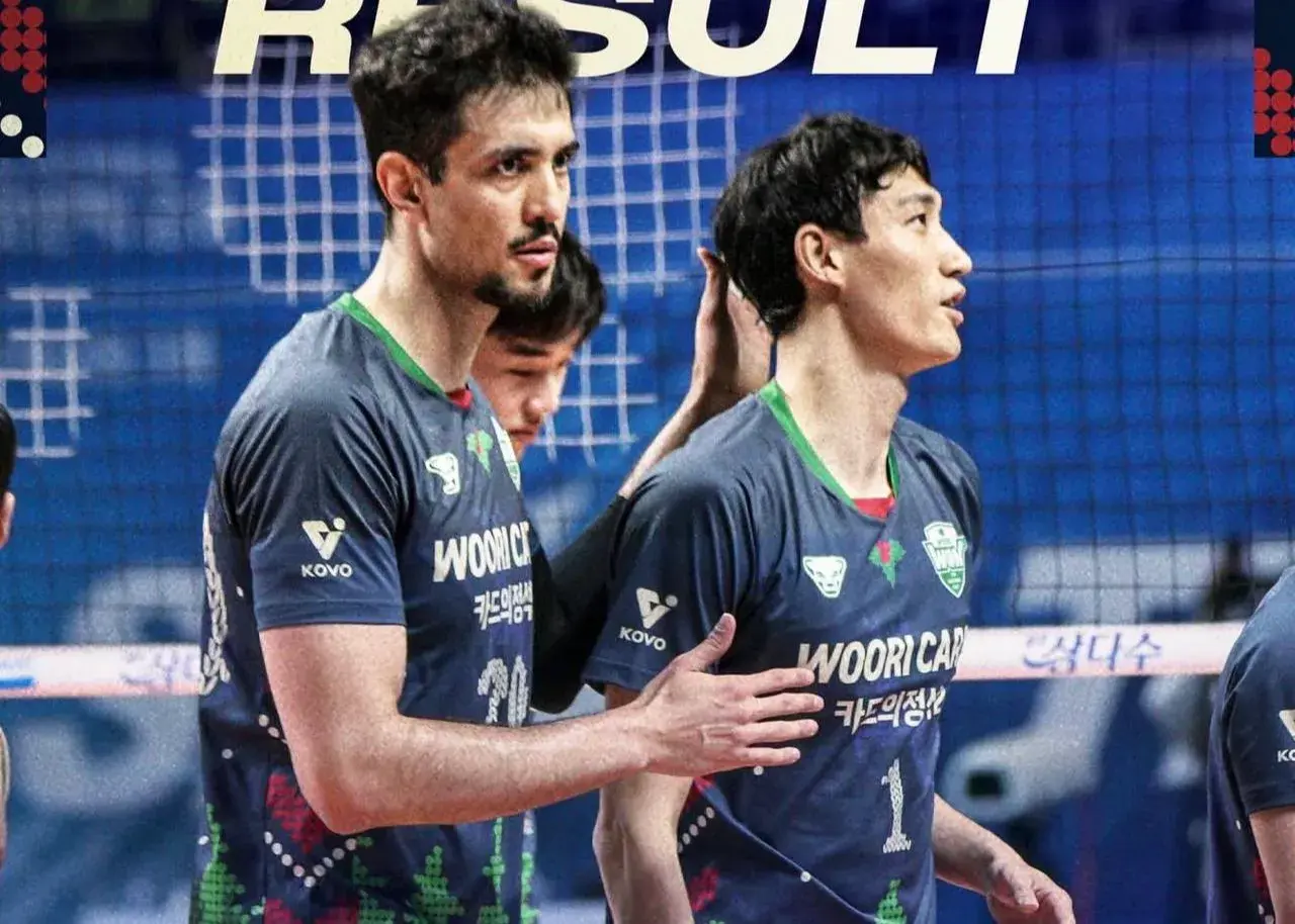 شکست‌های متوالی علی حق‌پرست در لیگ والیبال کره؛ آیا بحران ادامه دارد؟