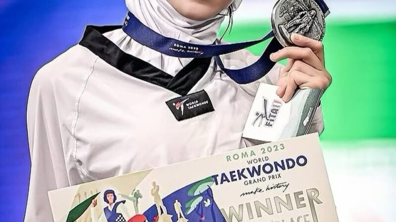 تیپ خاص ناهید کیانی در روز دانشجو؛ راز جذابیت قهرمان تکواندو ایران چیست؟