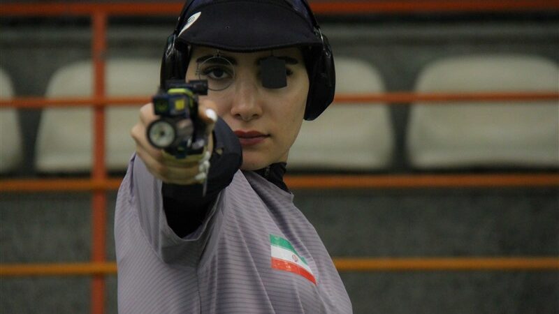 شرمینه چهل‌امیرانی و رستمیان؛ قهرمانان درخشان تفنگ و تپانچه بانوان ایران شد!