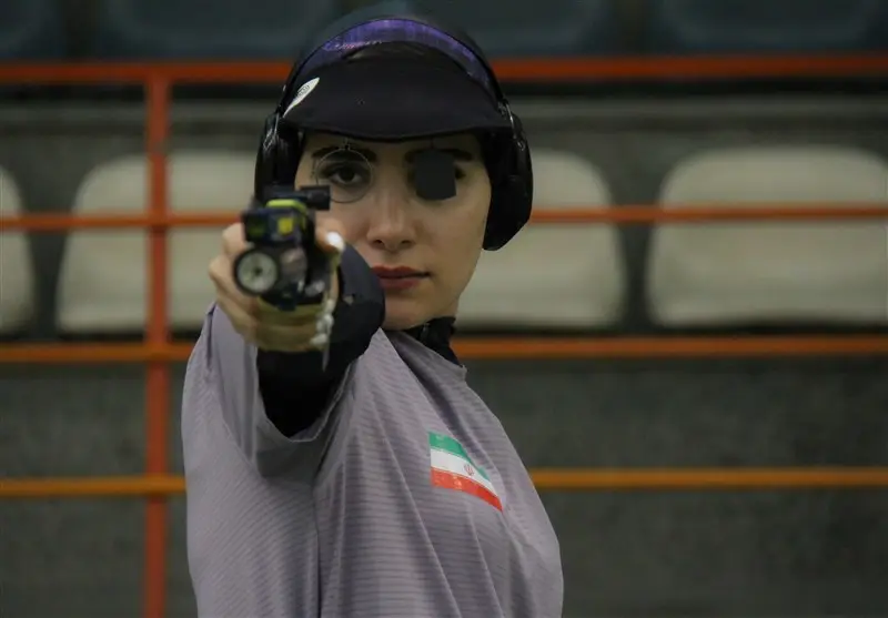 شرمینه چهل‌امیرانی و رستمیان؛ قهرمانان درخشان تفنگ و تپانچه بانوان ایران شد!