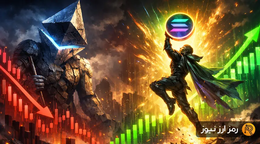 سولانا چگونه در درآمدها اتریوم را پشت سر می‌گذارد؟ راز رشد حیرت‌انگیز بلاک‌چین جدید!
