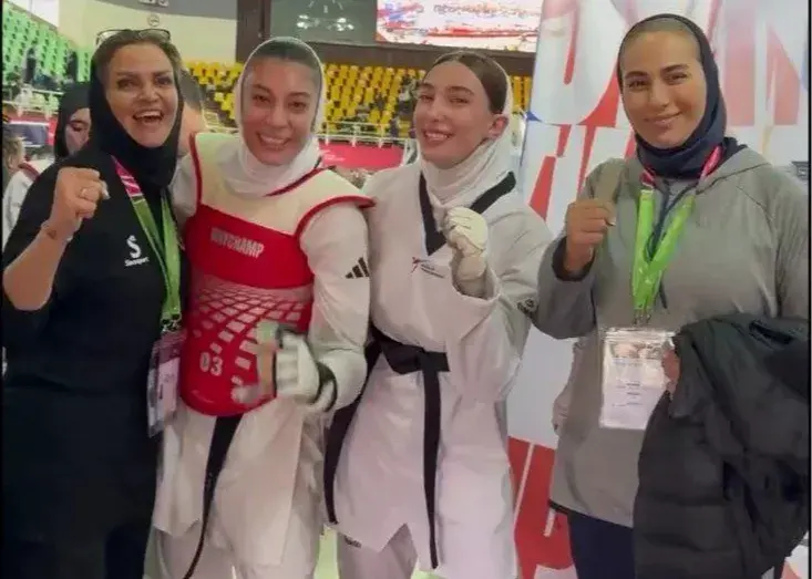 پیام احساسی مبینا نعمت‌زاده پس از فتح طلای جهان: دلم می‌خواهد دختر ایران باشم!