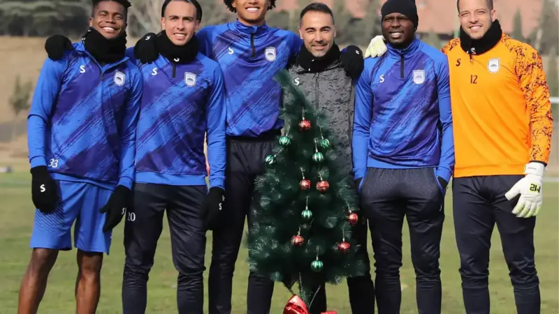 جشن خاص چادرملو برای سال نو میلادی بازیکنان خارجی در اردکان