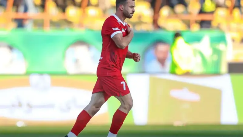 استوری کاپیتان پرسپولیس پیش از غیبت اجباری