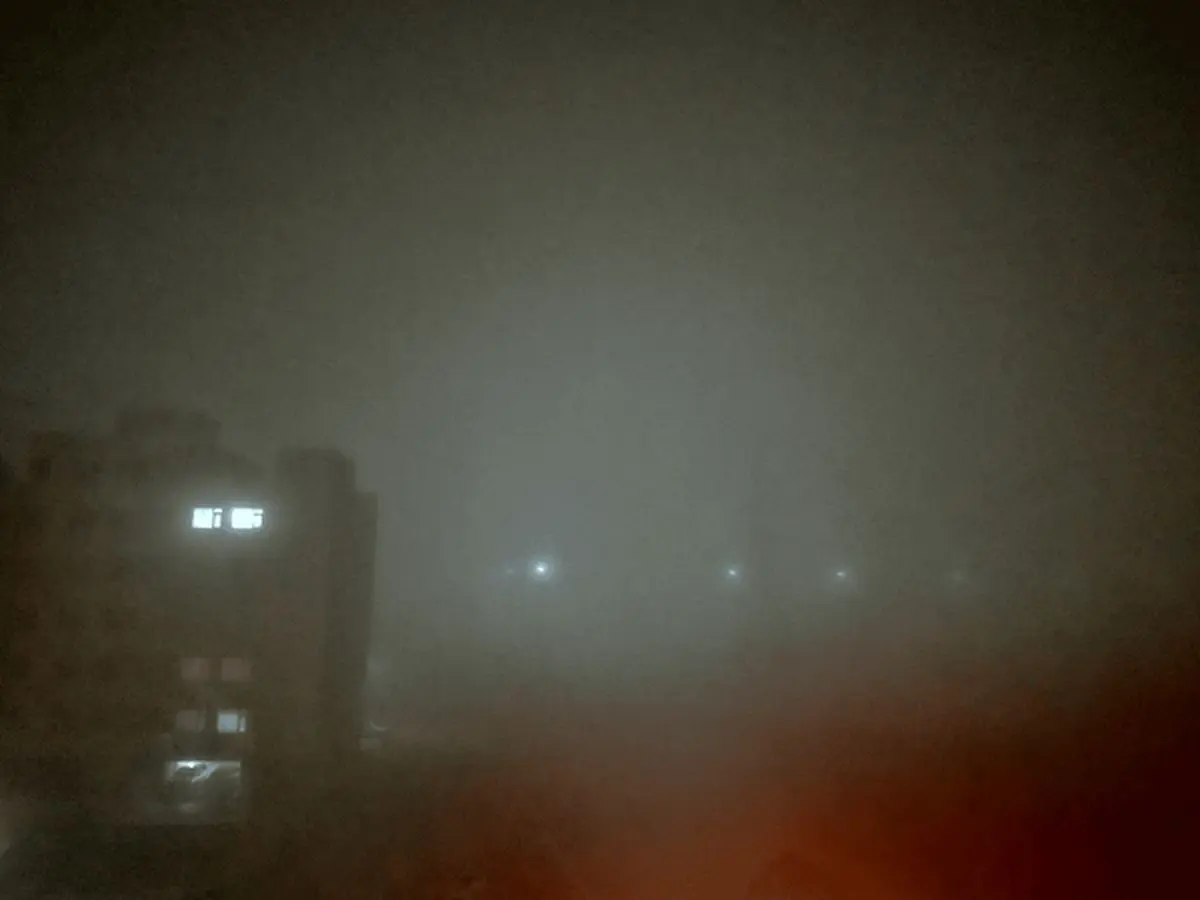 آلودگی بی‌سابقه در اراک؛ دید افقی به صفر رسید و هوای قرمز نفس‌ها را تنگ کرد!