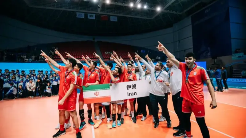 شگفتی بزرگ والیبال ایران؛ نوجوانان زیر ۱۵ سال جهان را به تسخیر خود درآوردند!