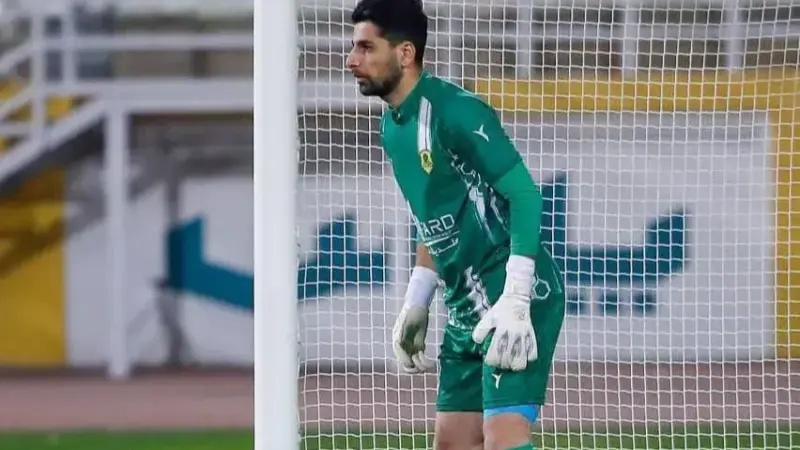 جوان شهرکردی بهترین گلر نیم‌فصل اول