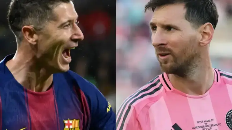 آیا لواندوفسکی هم‌تیمی مسی در اینترمیامی می‌شود؟ انتقالی که فوتبال را تکان می‌دهد!