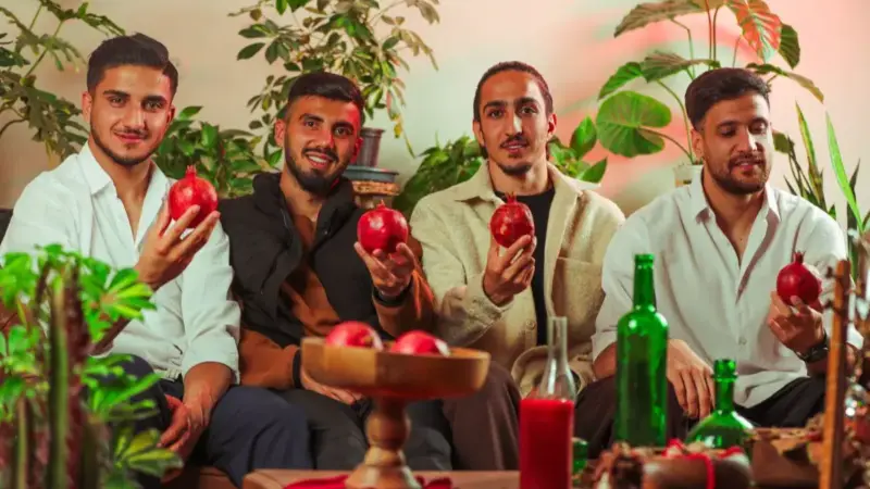 جشن یلدای متفاوت خیبر خرم‌آباد پیش از نبرد حساس جام حذفی با سپاهان