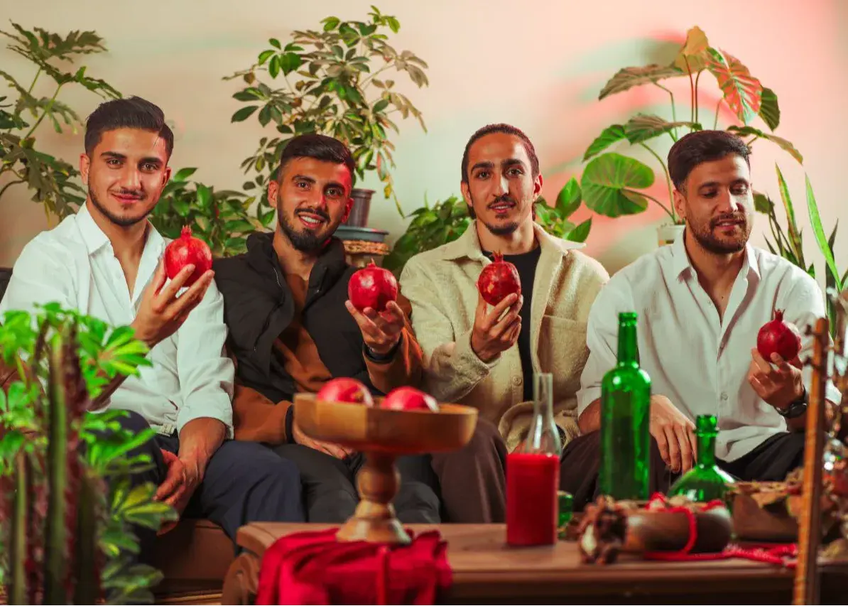 جشن یلدای متفاوت خیبر خرم‌آباد پیش از نبرد حساس جام حذفی با سپاهان