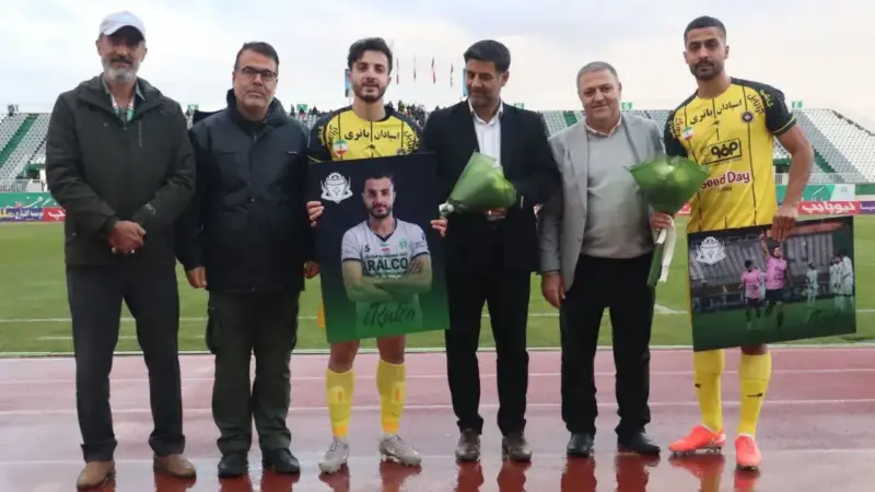 تقدیر آلومینیوم از دو بازیکن سپاهان