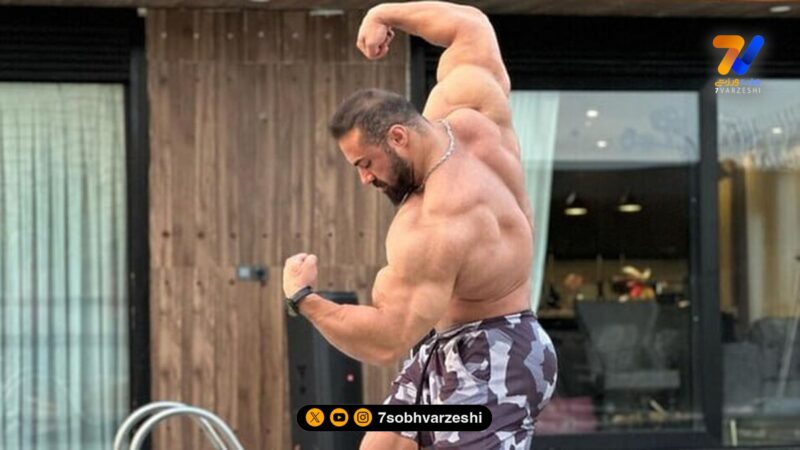 نگاهی به فیگورهای بهروز تابانی شیرشاه ایرانی بر روی استیج دبی