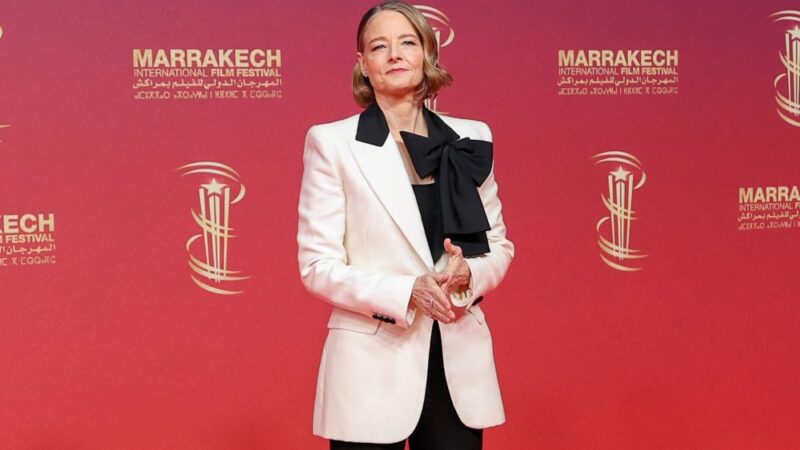 از جودی فاستر در جشنواره مراکش تقدیر شد