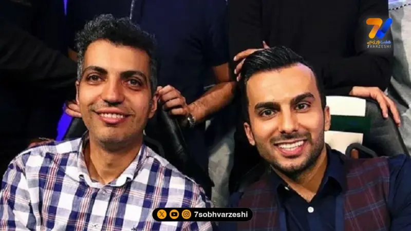 تصویری متفاوت از فردوسی‌پور و میثاقی در پشت صحنه برنامه 90 که همه را شگفت‌زده کرد!