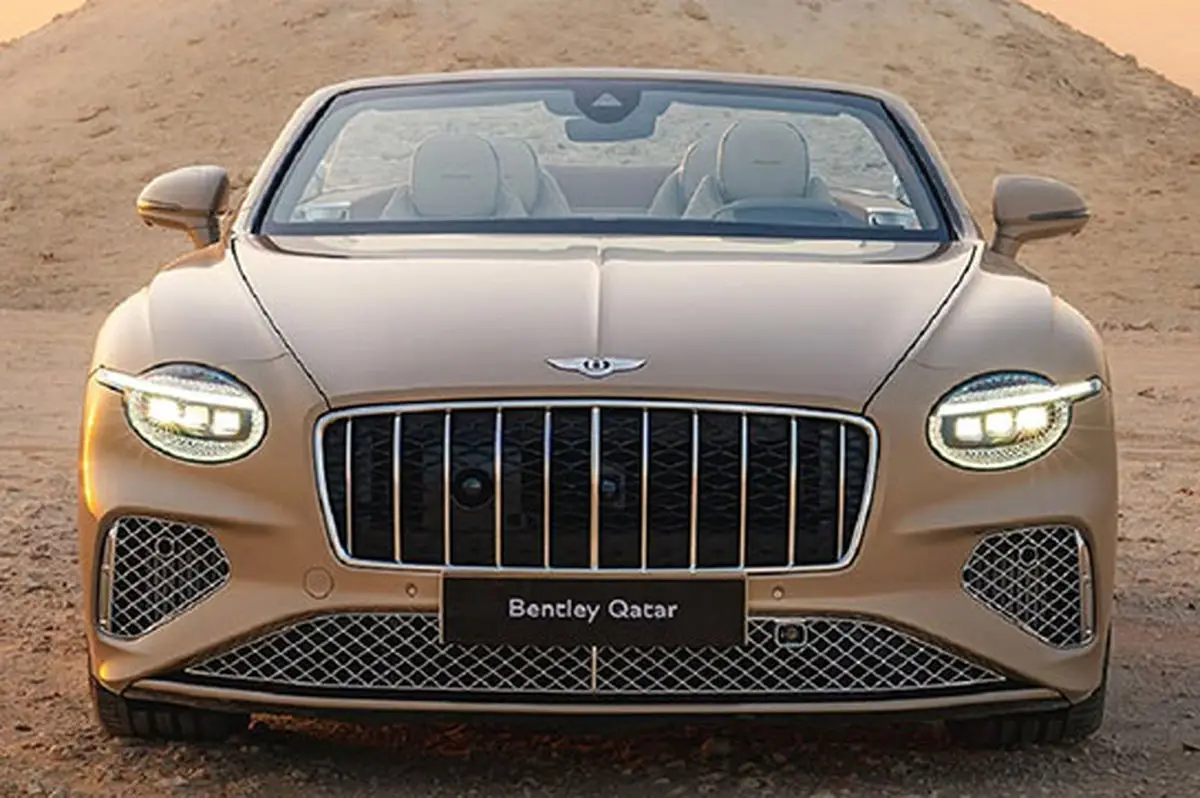 معرفی بنتلی آزور با الهام از زیبایی غروب خلیج فارس