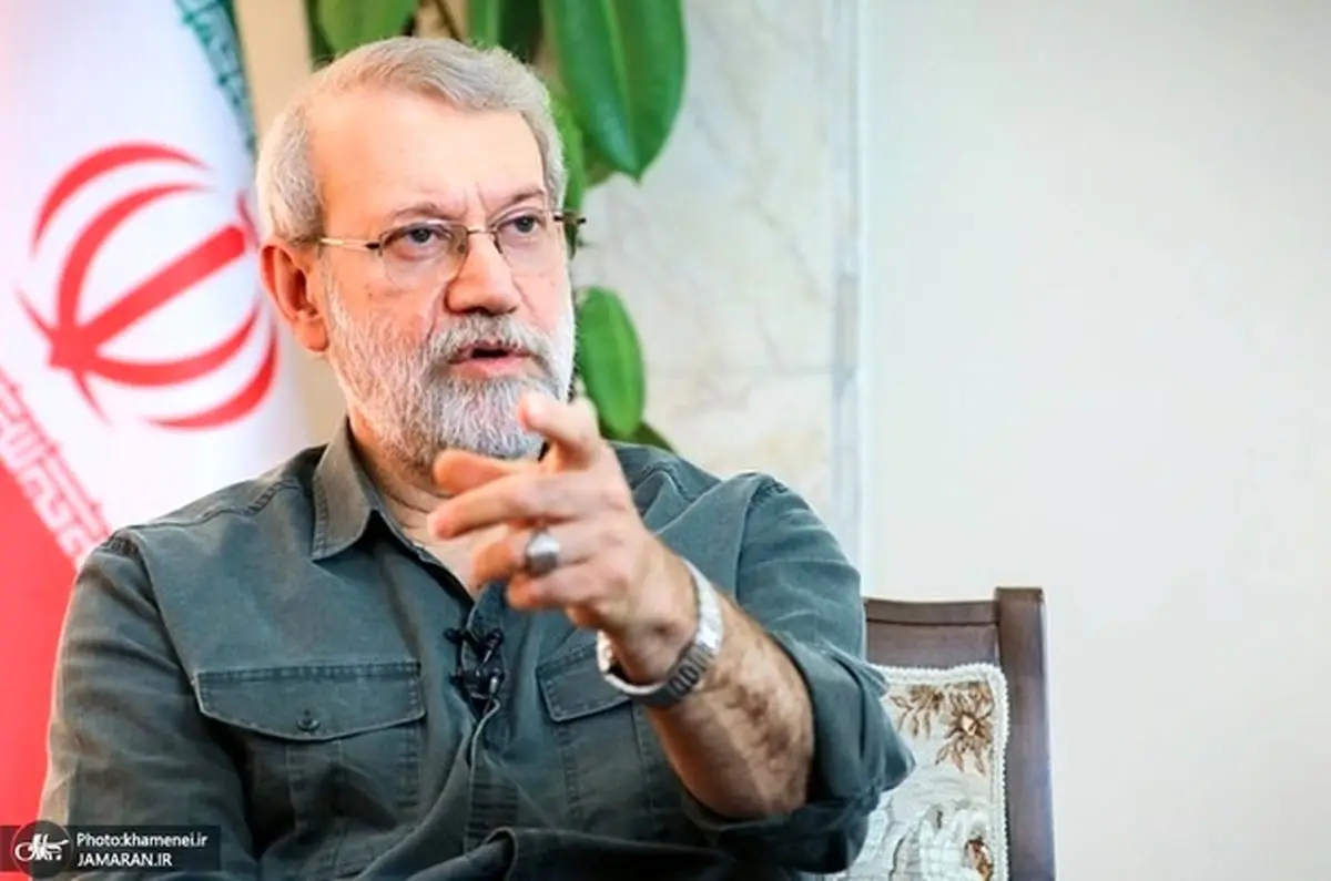 پاسخ تند لاریجانی به اظهارات ترامپ درباره ایران