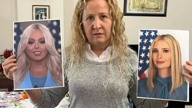 زنی در ترکیه مدعی شد دختر ترامپ است + فیلم