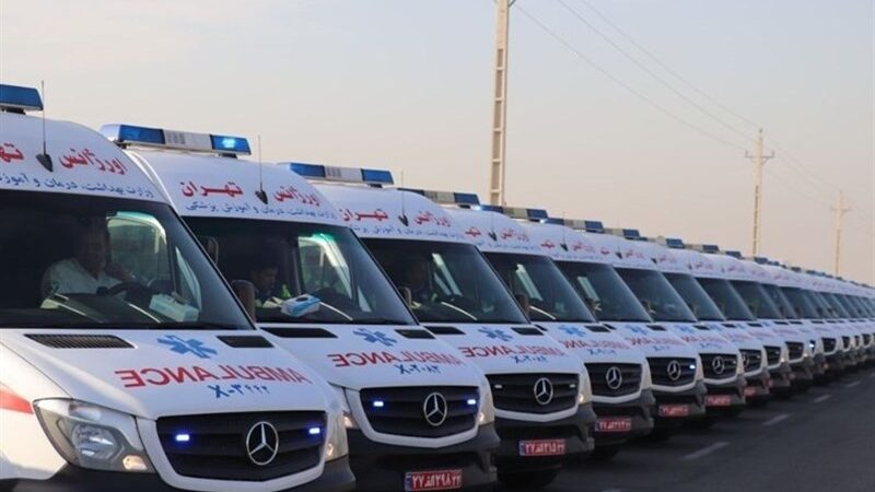 6 آمبولانس جدید به ناوگان اورژانس هرمزگان افزوده شد