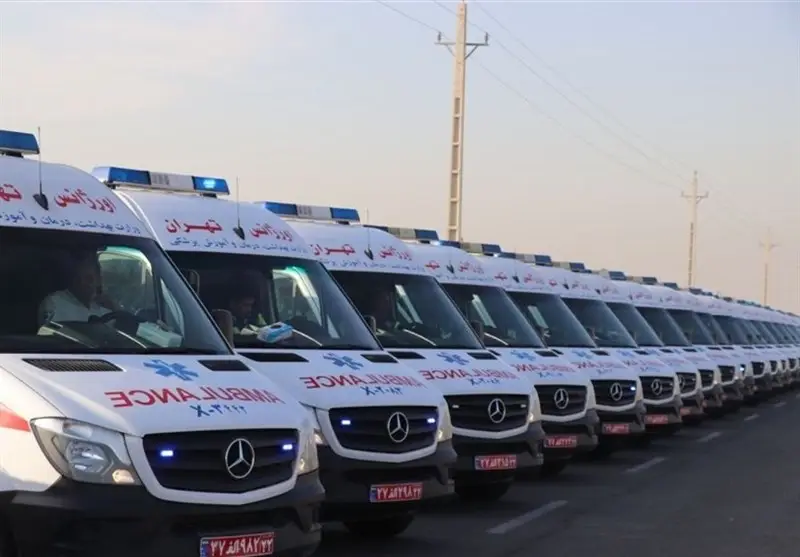 6 آمبولانس جدید به ناوگان اورژانس هرمزگان افزوده شد