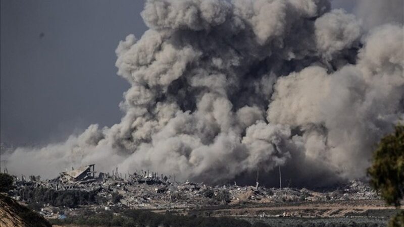 استقبال صهیونیست‌ها از سال نو با بمباران مردم غزه