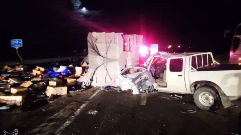 تصادف در آزادراه زنجان ـ تبریز با 6 مصدوم