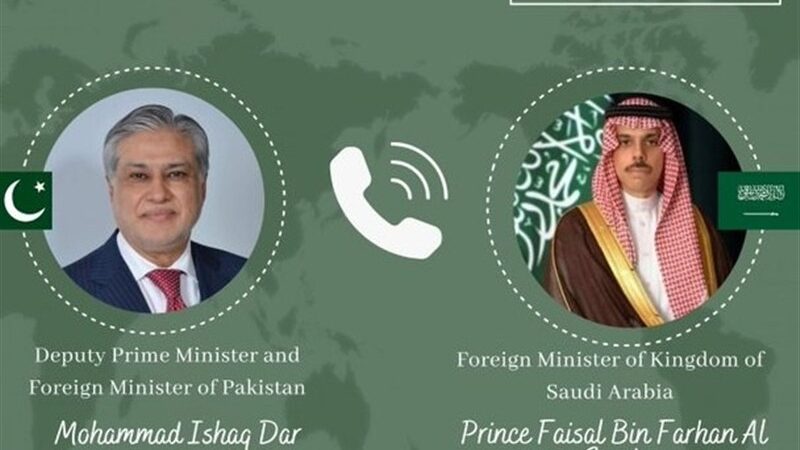 گفتگوی وزیر خارجه پاکستان با مقامات عربستان برای تقویت روابط دوجانبه