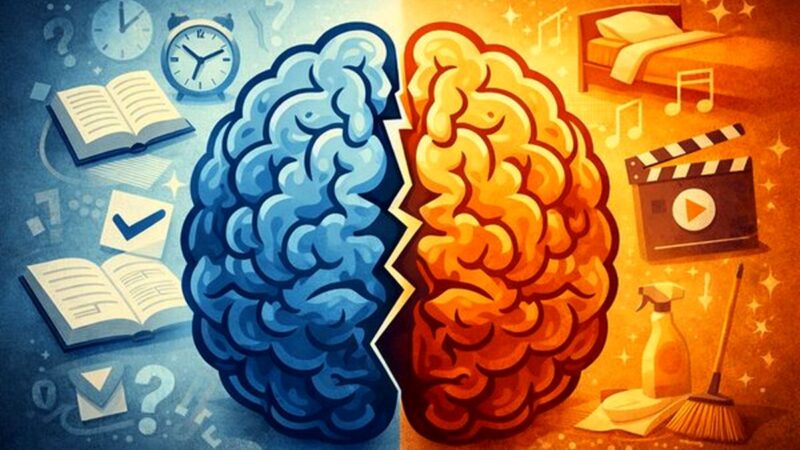 چرا موقع درس‌خواندن، همه کارها جذاب می‌شود؟