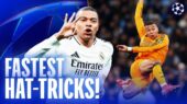 سریع‌‎ترین هت‌تریک های تاریخ لیگ قهرمانان اروپا