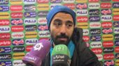 صحبت های محمد خرم الحسینی بازیکن نود ارومیه بعد از شکست برابر سایپا