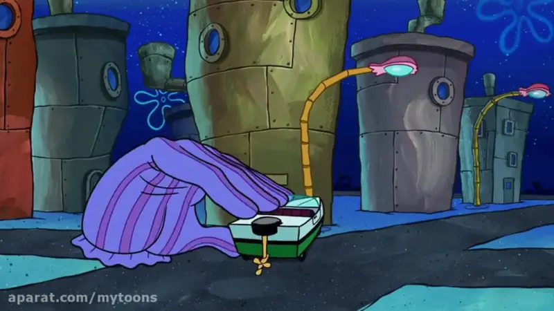 کارتن باب‌اسفنجی| این داستان: مسابقه مچ‌اندازی + فیلم