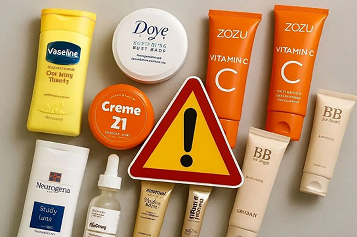 فهرست محصولات پوستی غیرمجاز منتشر شد