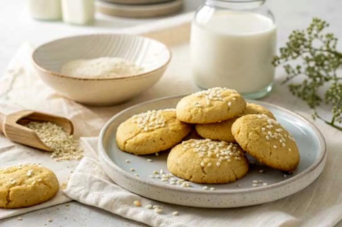 آشپزباشی | طرز تهیه کلوچه خوش‌عطر با شیرخشک