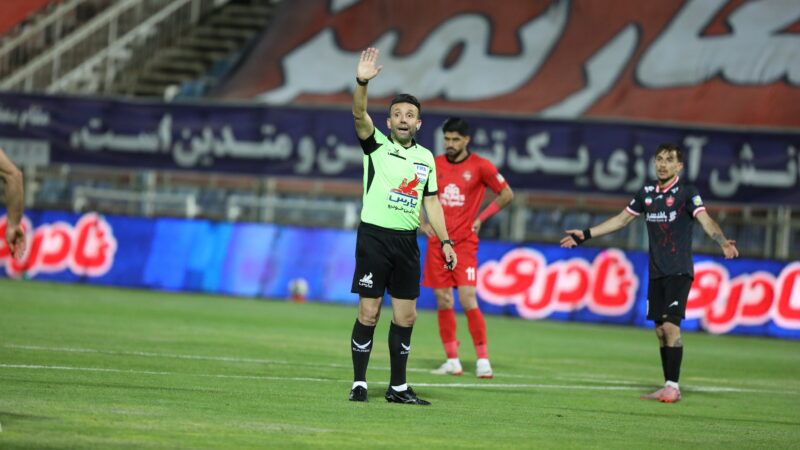 فعال‌ترین داوران لیگ 25؛ کاظمی و یک رکورد دست‌نیافتنی!