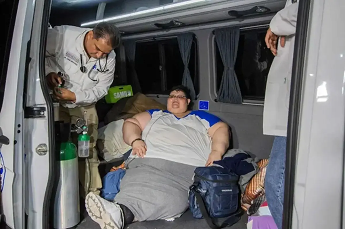 چاق‌ترین مرد جهان با وزن باورنکردنی ۵۹۰ کیلوگرم در ۴۱ سالگی تسلیم مرگ شد!