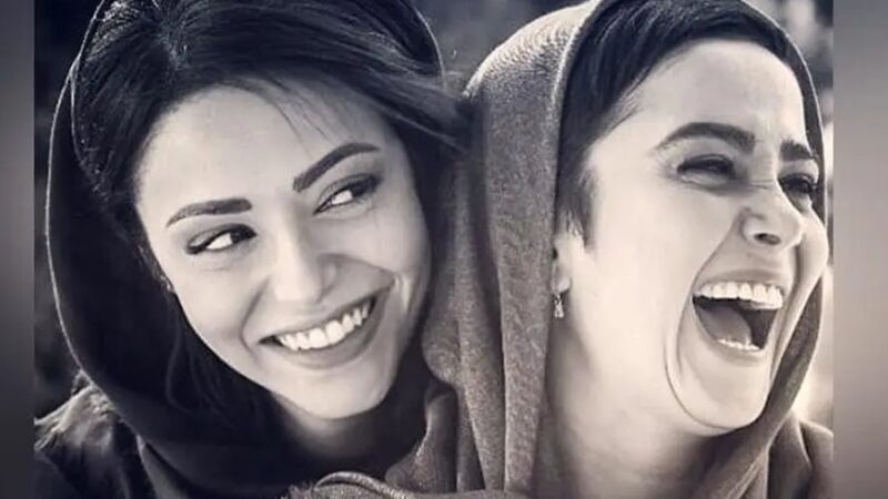 الناز حبیبی با این ویدئو قربان صدقه سوگل خلیق رفت/چه دوستی پایداری!