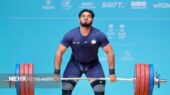 علیرضا نصیری چهارمین وزنه بردار جهان در بزرگسالان و اولین در جوانان
