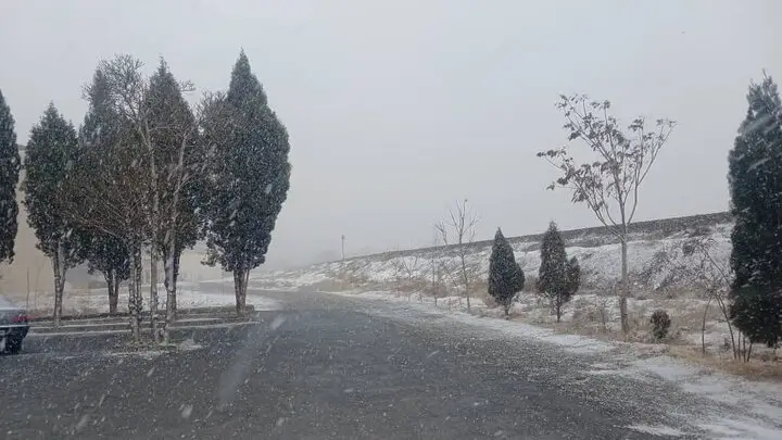 آغاز مجدد کولاک شدید محور خمین – الیگودرز حد فاصل روستای قره کهریز
