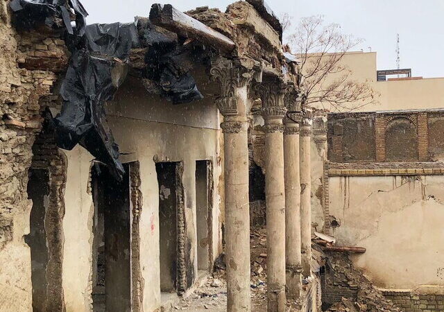 جزئیات مرمت و استحکام‌بخشی خانه تاریخی امین‌لشکر در محله عودلاجان